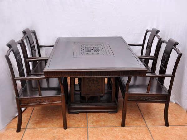 方茶台五件套(锦隆家具)